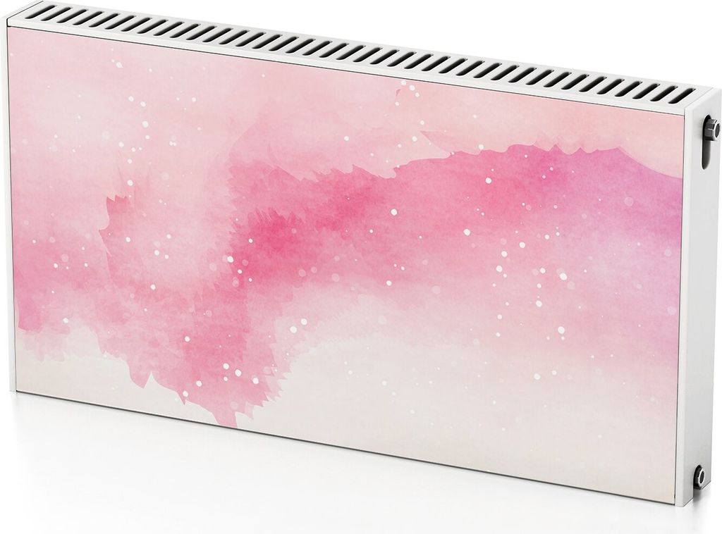 Aquarell – Magnetische Heizkörperabdeckung – 110x60 cm – Magnet Heizkörperabdeckung – 3D Würfel – Heizkörperverkleidung – Magnetisc...