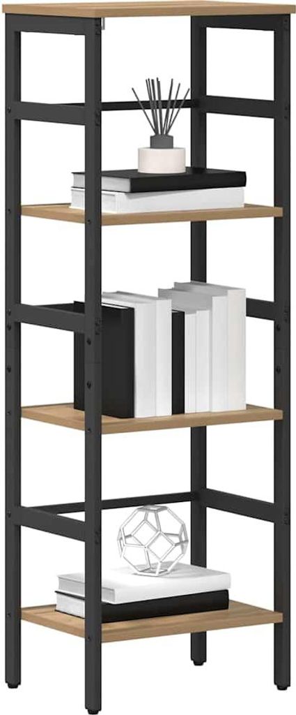 (Robust Möbel) Bücherregal Artisan-Eiche 40 x 29,5 x 115cm Holzwerkstoff - CL427503 - Bücherregale