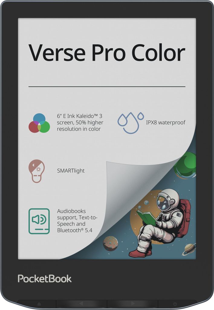 eBook PocketBook Verse Pro Farbe 16 GB 6" Produktbild 