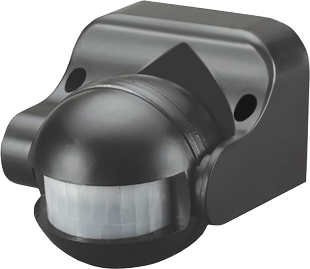 Pohybové čidlo 180° IP44 220V černé Obrázek produktu 