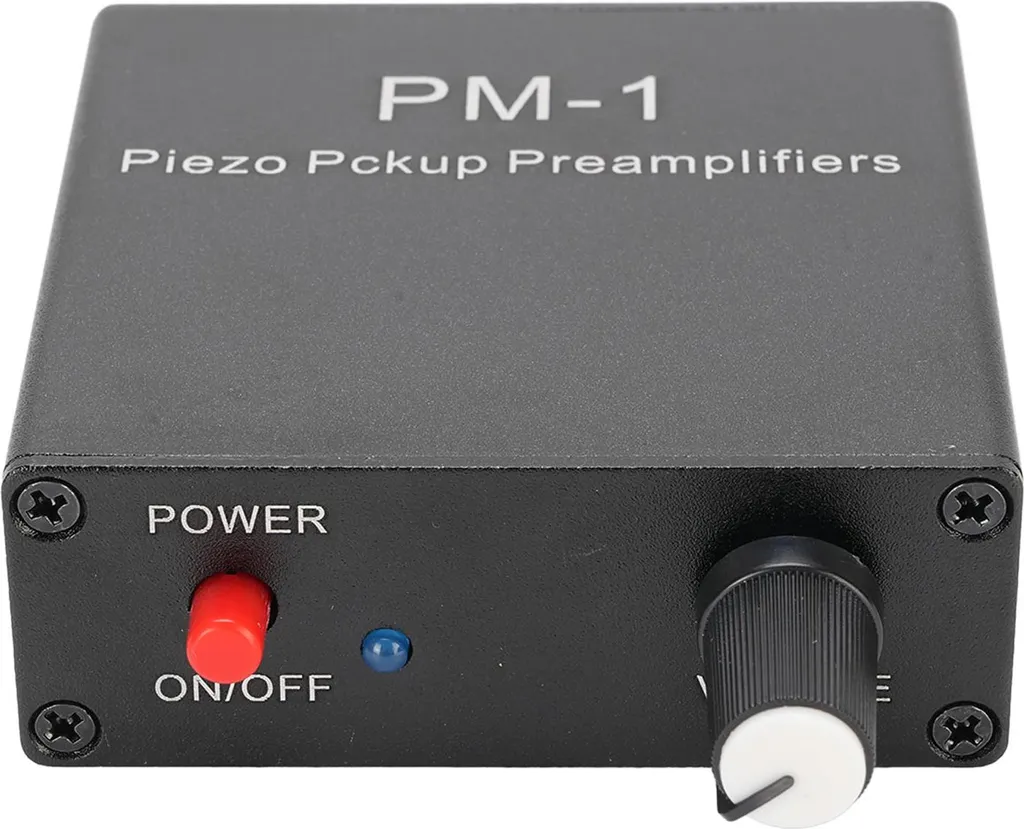 Préamplificateur guitare piézo rechargeable pour micros de surface compact - 2
