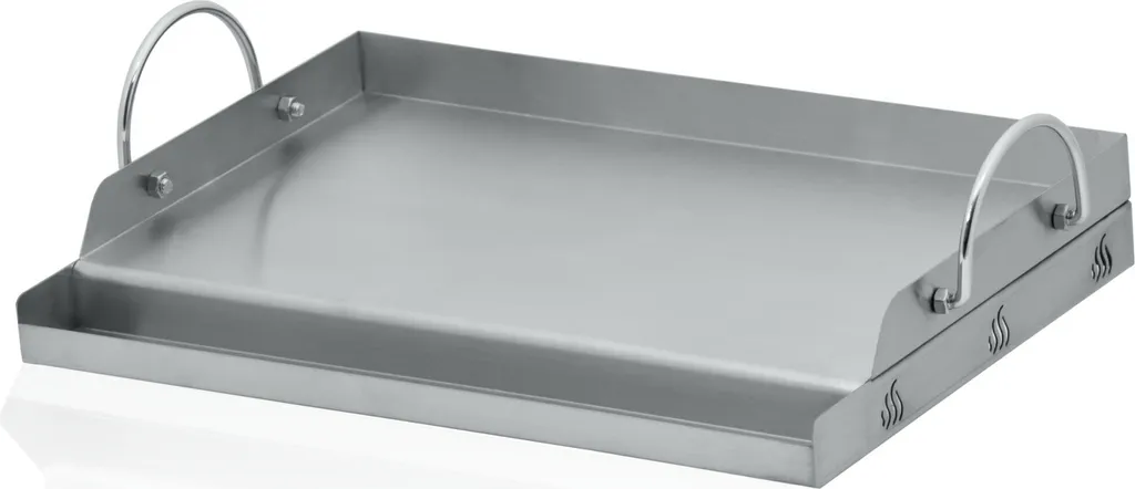 Plaque de cuisson BBQ-Toro 51 x 32 cm en acier inox pour barbecue Weber