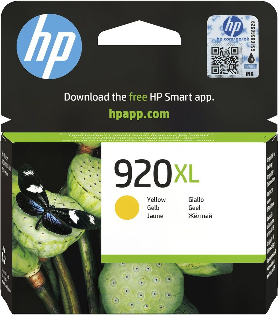 HP 920XL    Gelb                Tintenpatrone Immagine del prodotto 