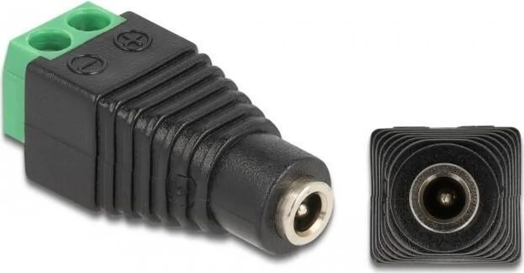 Adattatore Femmina DC 1.35mm x 3.5mm a Terminal Block - Delock