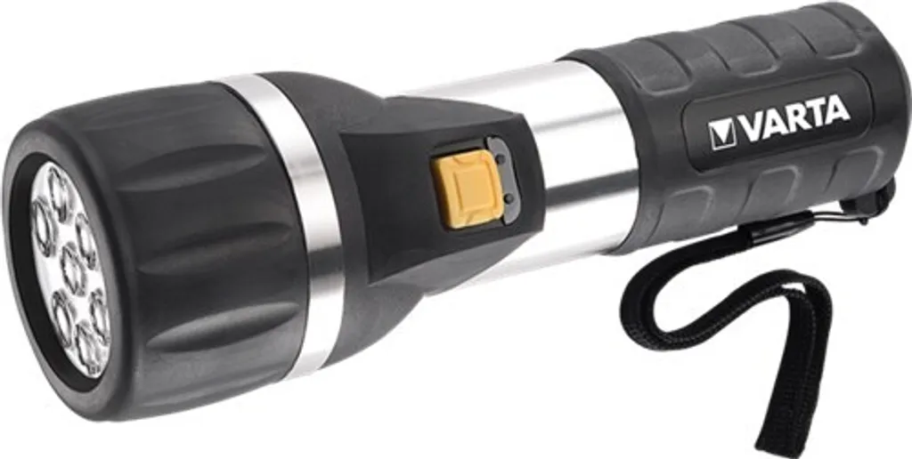 Lampe torche LED Varta Day Light 2D pour un éclairage puissant dehors