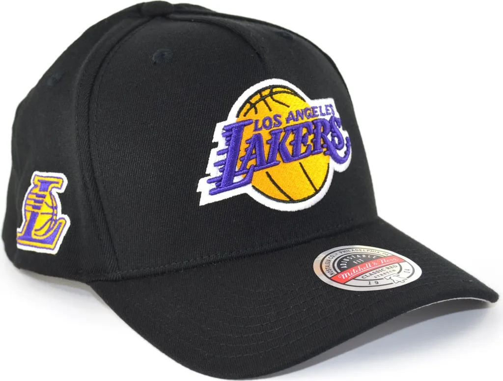 Casquette Mitchell & Ness NBA Los Angeles Lakers Eazy Snapback Noire - 2