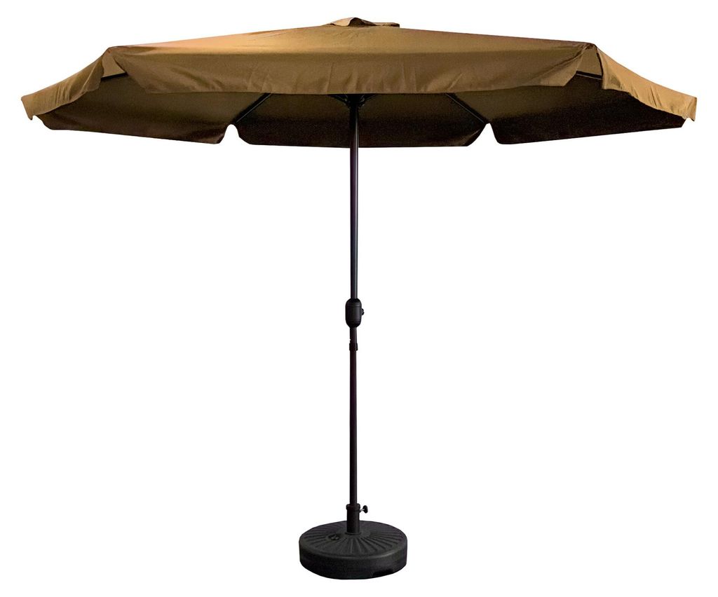 Aga Sonnenschirm, Gartenschirm MR2027 Ø 300 cm Braun Produktbild 