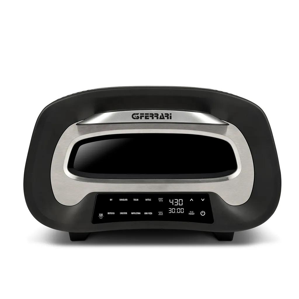Four pizza 430°C G3 Ferrari G10186 cuisson rapide 2 min 1700W Noir