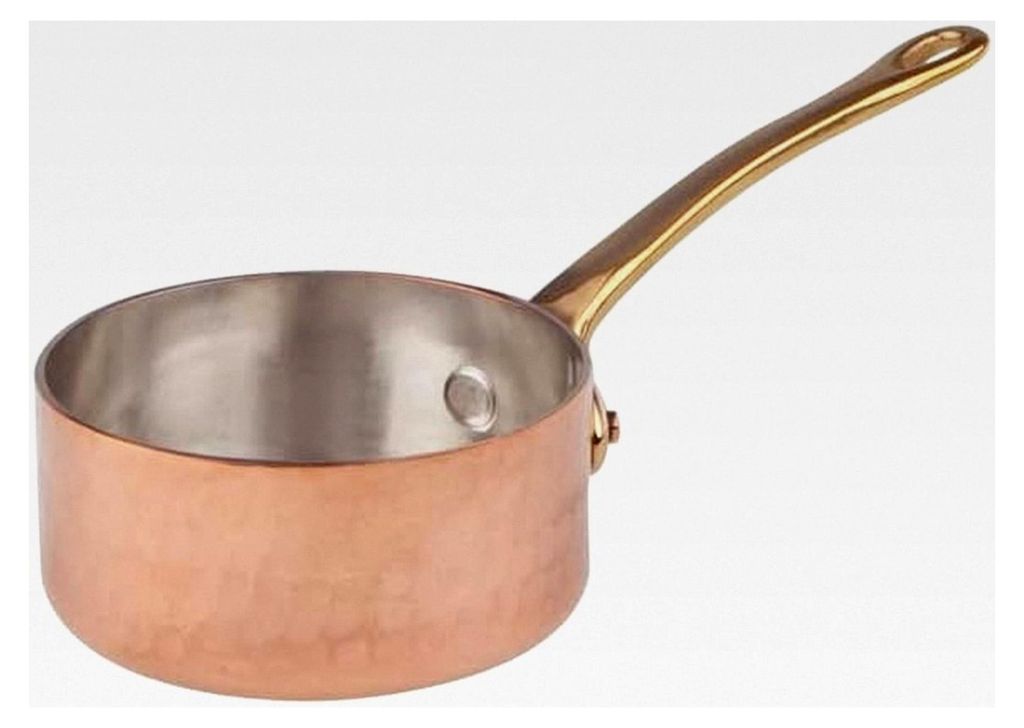 Agnelli Kochtopf aus verzinntem Kupfer mit Edelstahlgriff