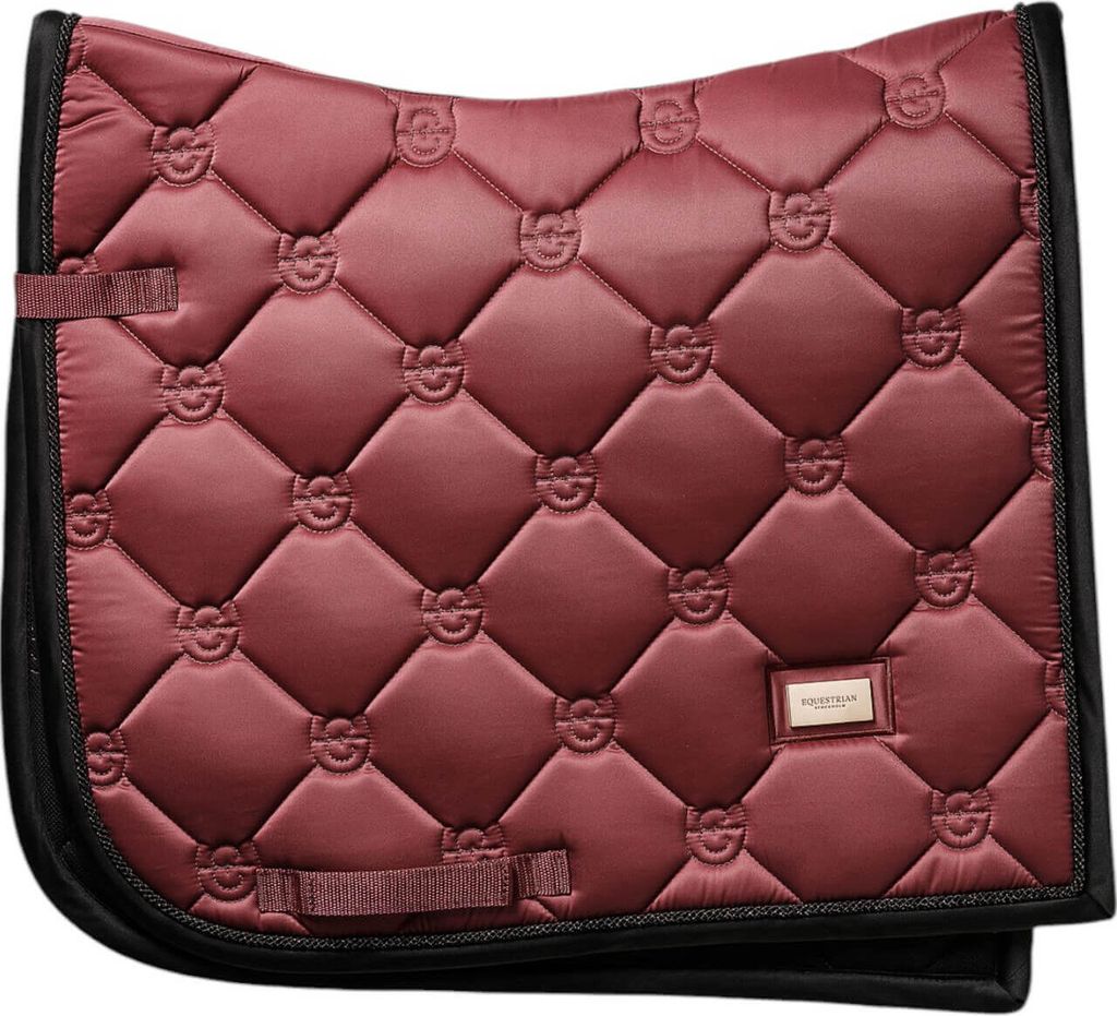 Equestrian Stockholm Dressurschabracke Soft Rouge Schabracke Cob