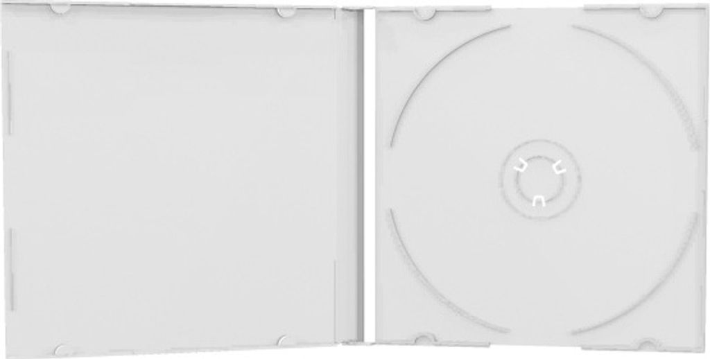 MediaRange CD Leerbox 100pc Slim JewelCase f. Speicher-CD