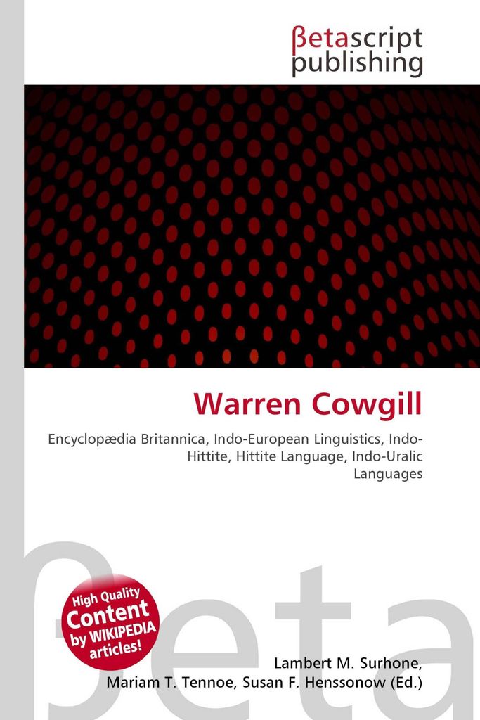Warren Cowgill