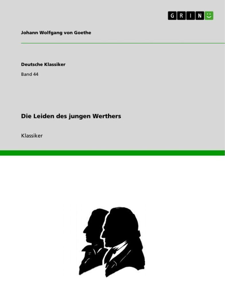 Die Leiden des jungen Werthers