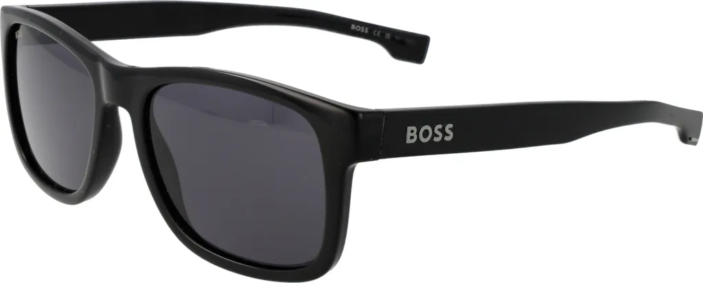 Boss 1568/S Black Grey 55/18/145 Lunettes de soleil Homme Monture Noire