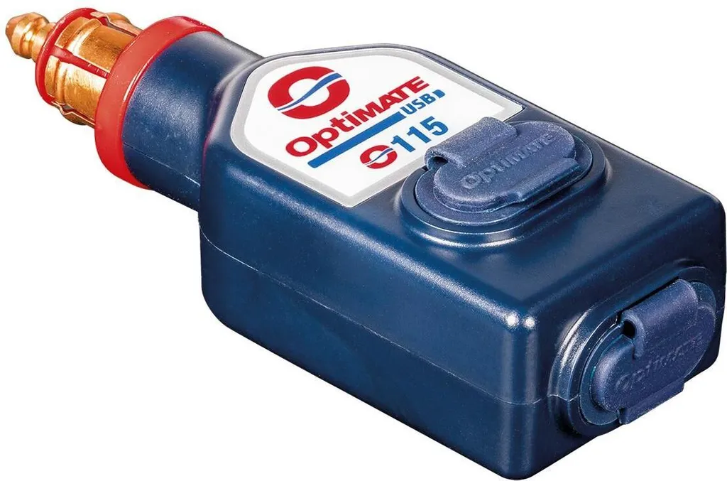 OptiMate USB O-115 Chargeur 3300mA Double Sortie pour BMW et Triumph
