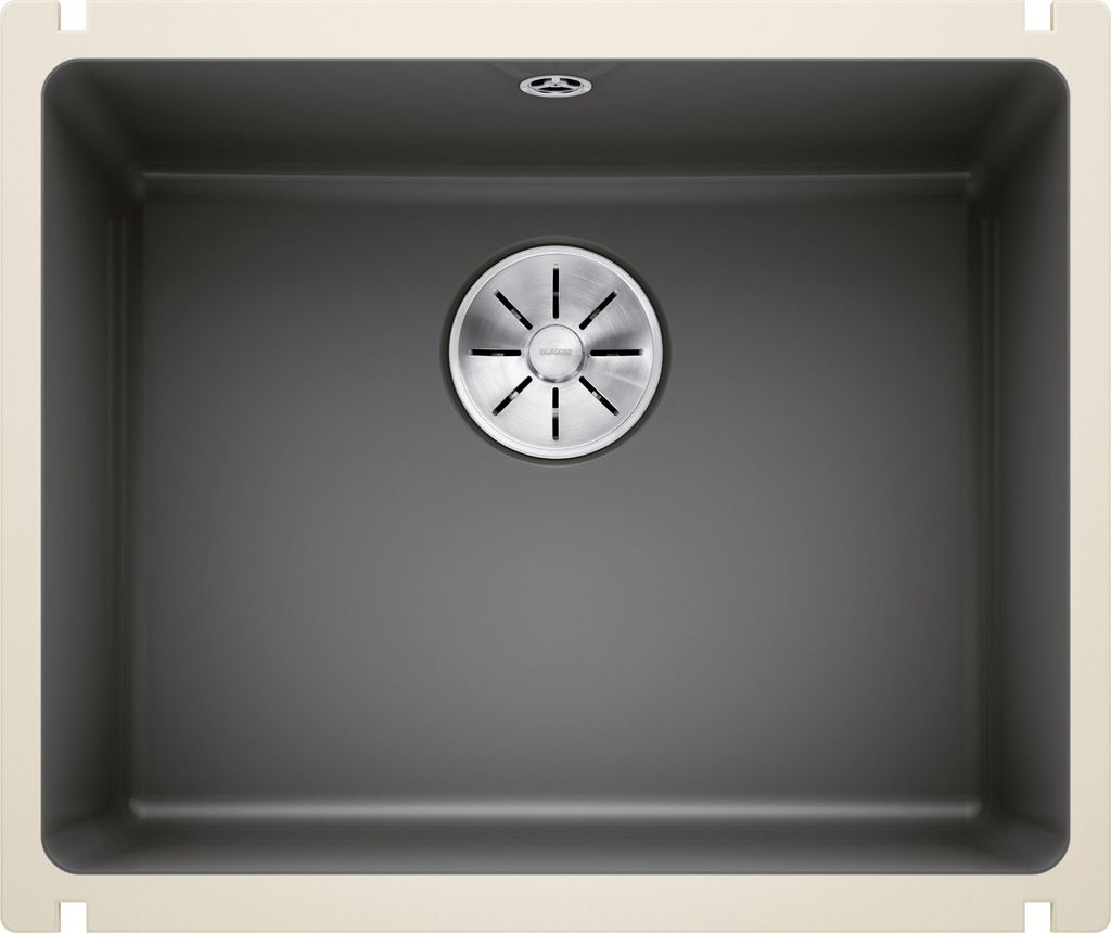 Lavello in Vetroceramica Blanco SUBLINE 500-U 456 x 530 mm Immagine del prodotto 