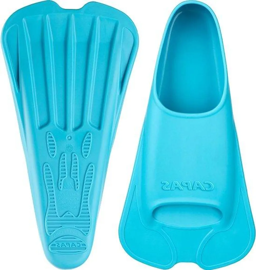 Palmes courtes natation silicone XXS pour renforcer les jambes en club