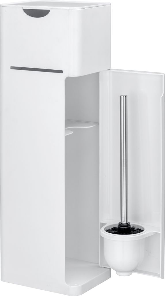 WENKO WC-Garnitur Imon weiß Kunststoff Produktbild 6