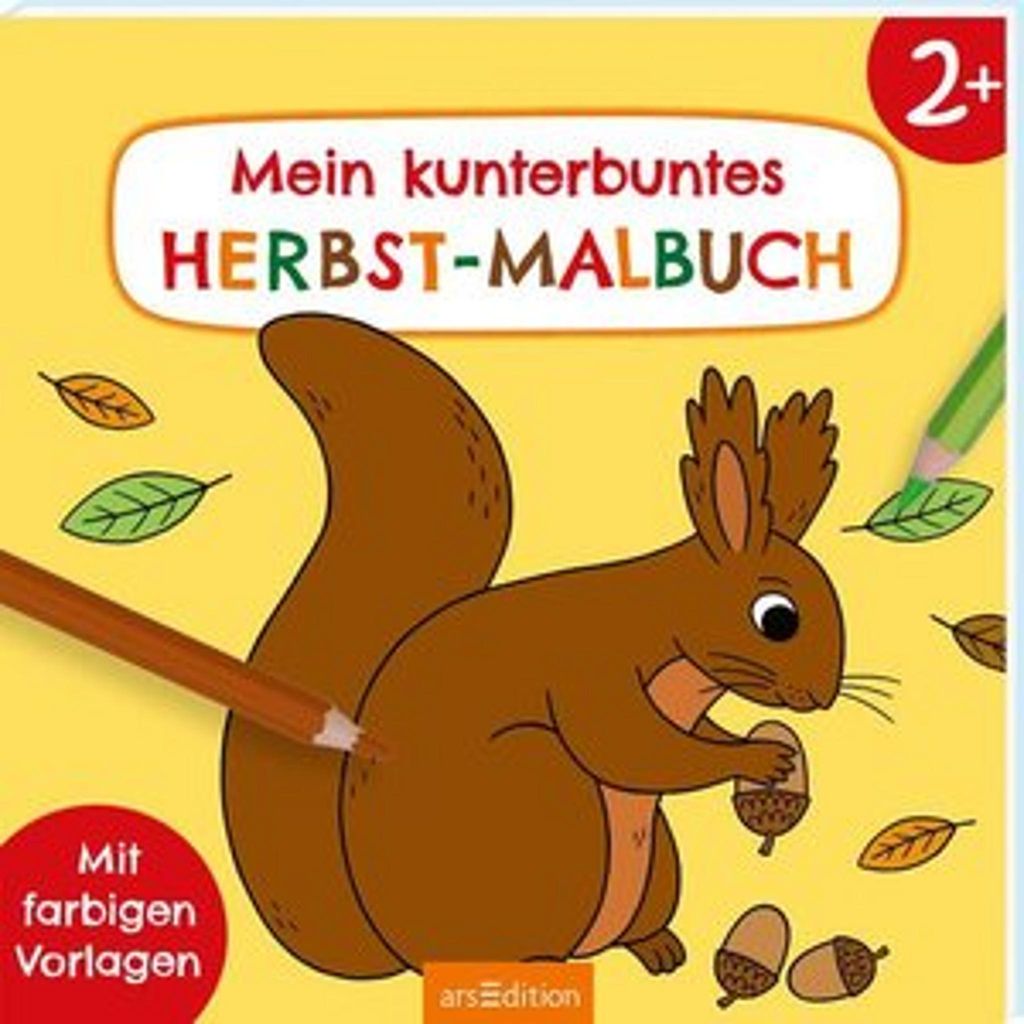 Malbuch ab 2 - Mein kunterbuntes Herbst-Malbuch Obrázok produktu 