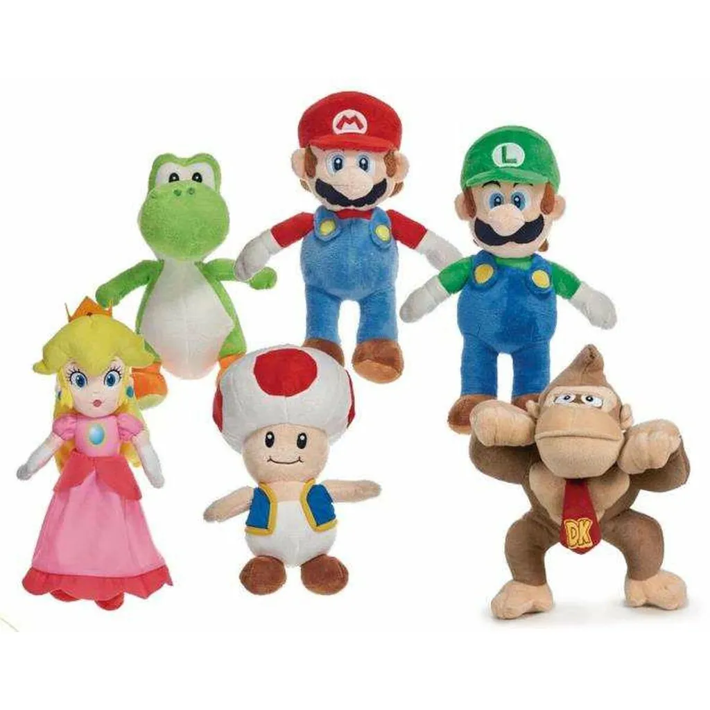 Peluche Super Mario 20 cm Durable - Finis les Jouets Fragiles qui Cassent
