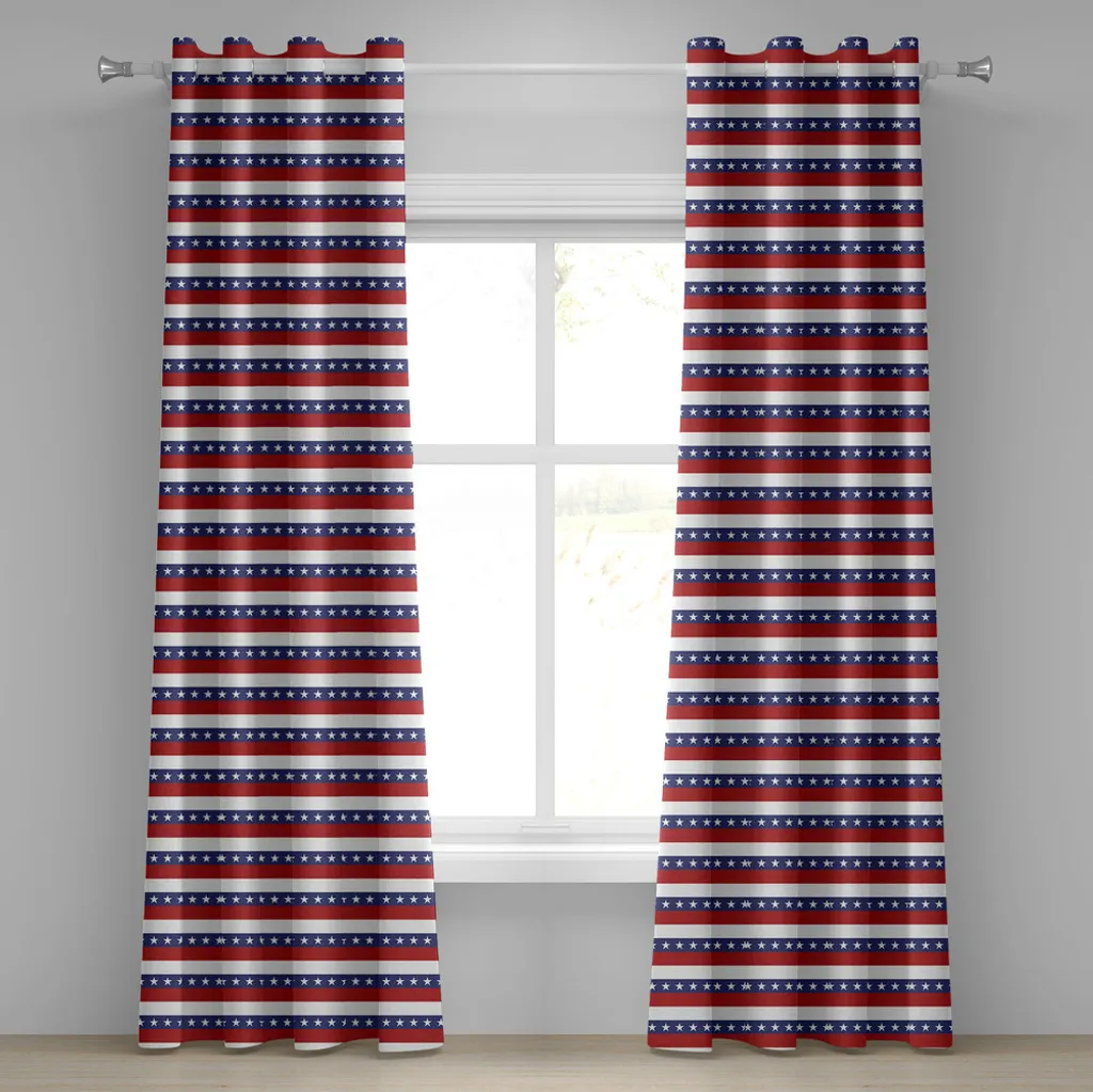 Vivi il Sogno Americano: Tende ABAKUHAUS 4 Luglio per Soggiorno