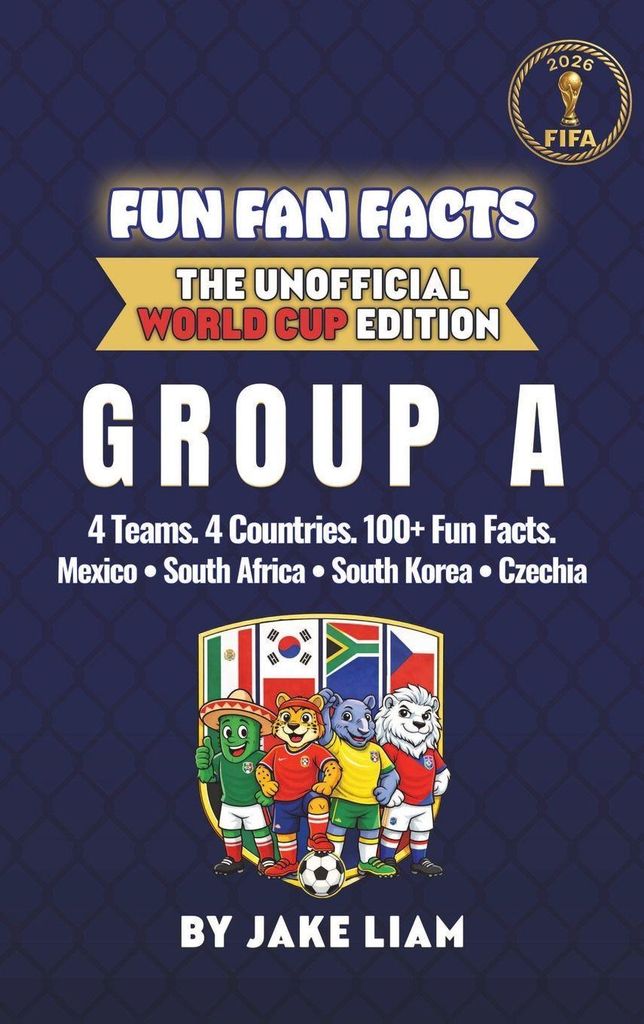 World Cup 2026 Group A Soccer Book for Kids