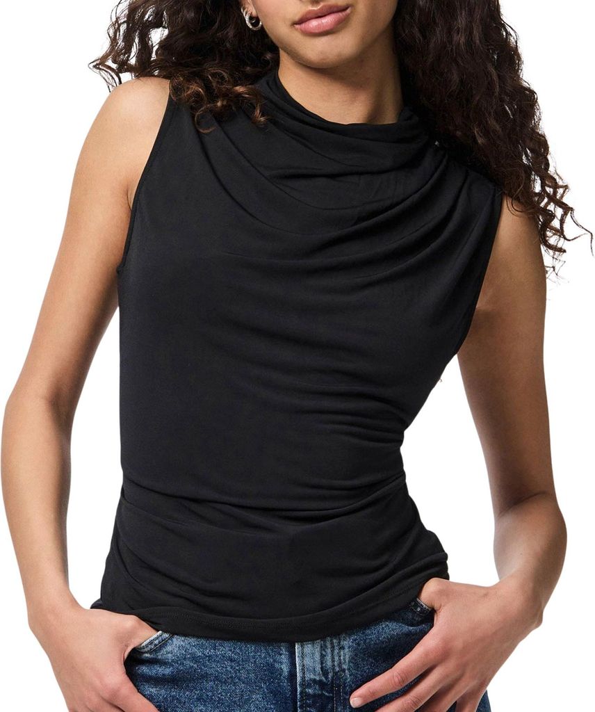 Pieces Madison Draped Top Damen