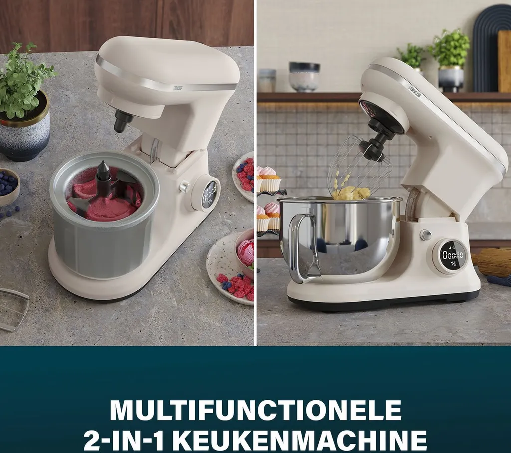 Assistant culinaire 5L avec insert verre électronique 2en1 polyvalent - 17