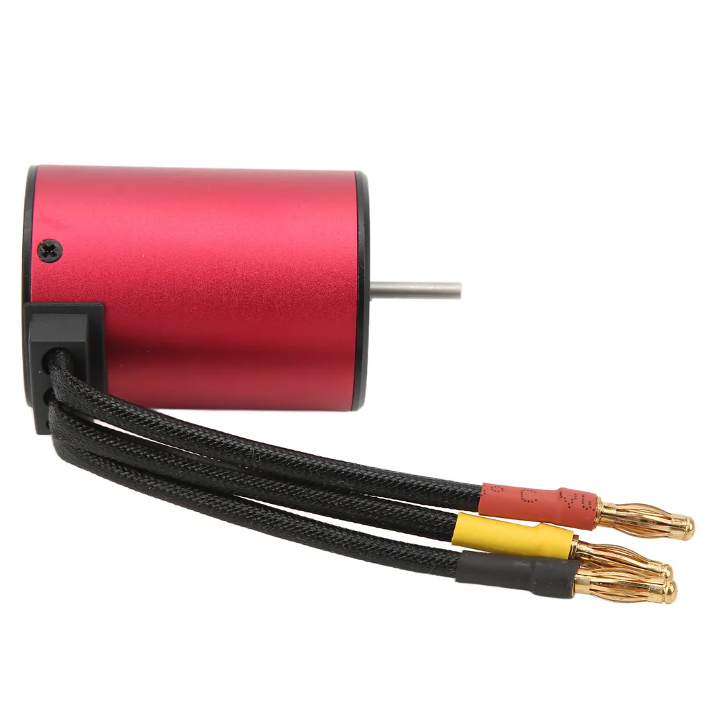 Moteur 3650 2300KV Brushless avec Arbre 3.175mm pour Voiture RC 1/10