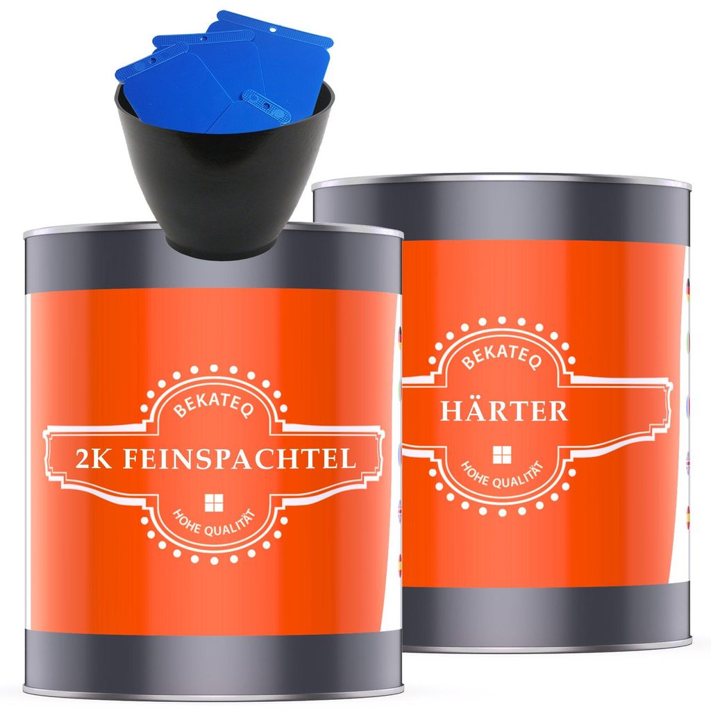 Feinspachtel 2K Epoxidharz, 0,75 kg l Spachtelmasse für Produktbild 