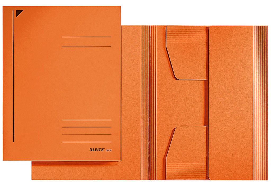 LEITZ Jurismappe DIN A4 Karton 320 g/qm orange