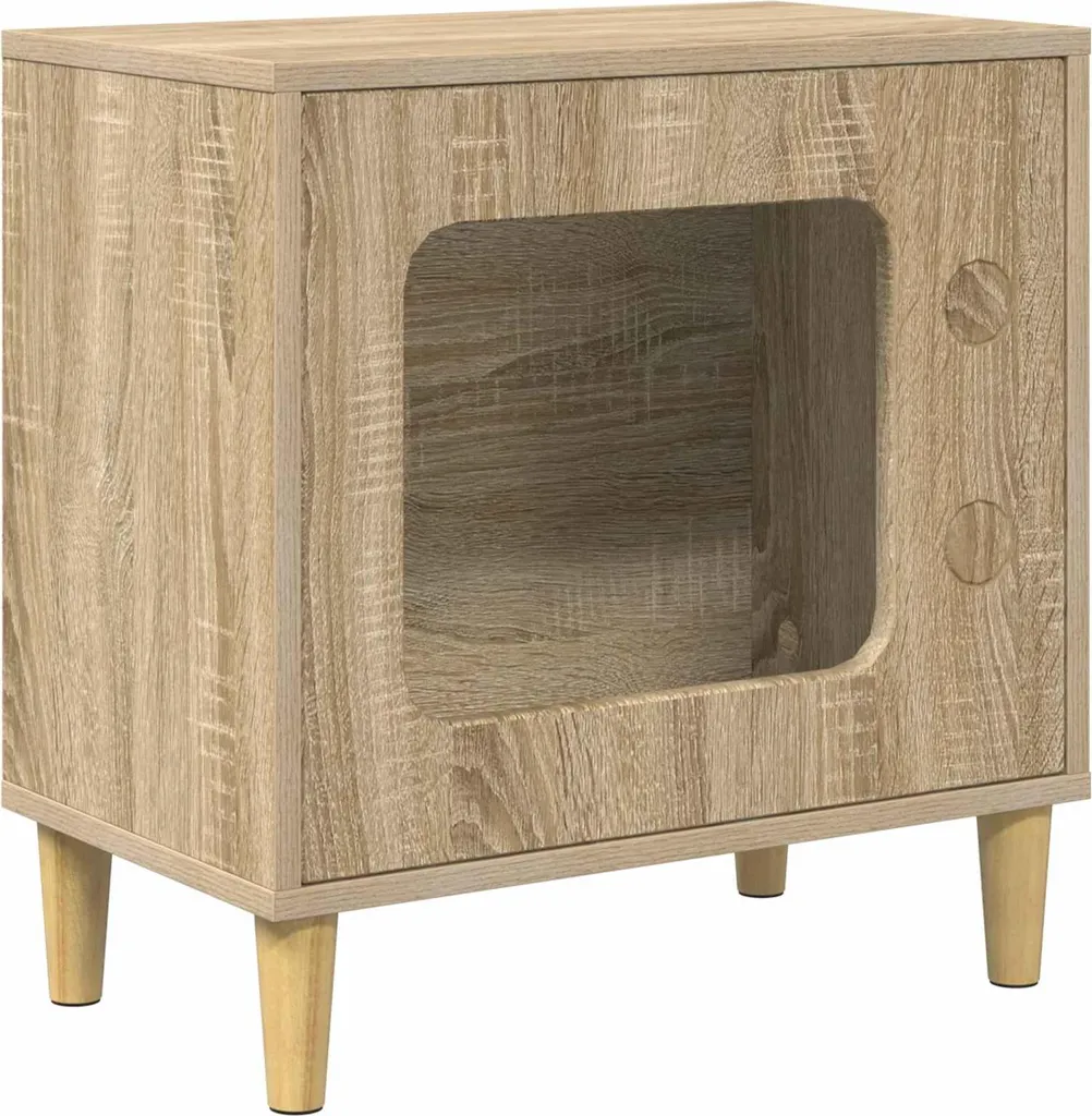 Mobile Gatto SYFAX Rovere Sonoma 52cm | Design Moderno per Interni