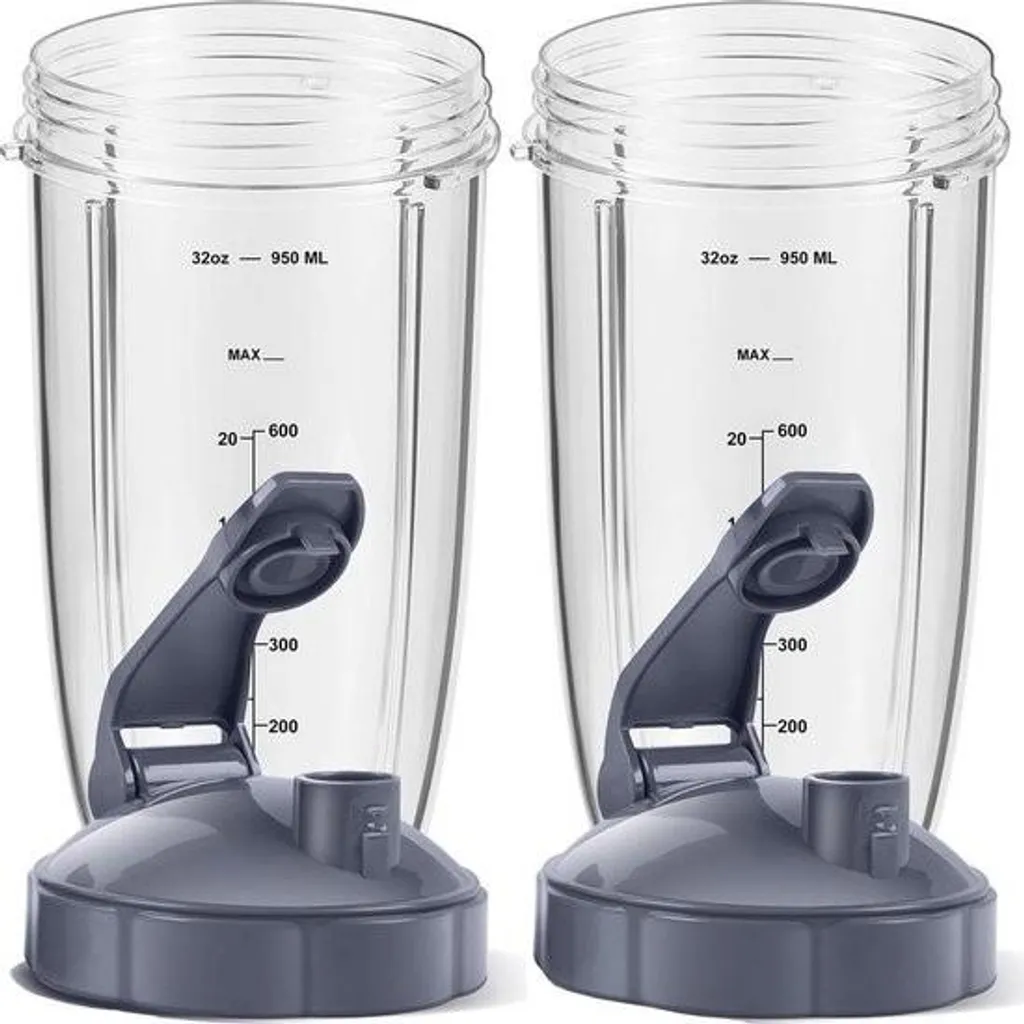 Gobelet Mixeur 946ml compatible Nutribullet avec Joint d'Étanchéité x2