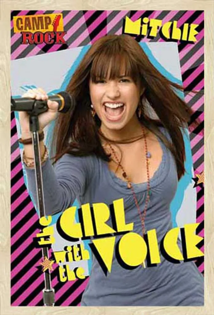 Regalo Camp Rock: Poster Mitchie + Cornice Shinsuke MDF Rovere 61x91