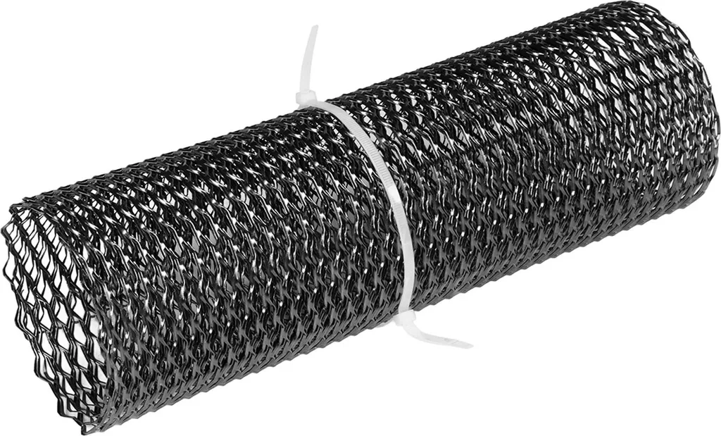 Rete Alluminio Nero Auto - Tuning Griglia Romboidale Universale 100cm