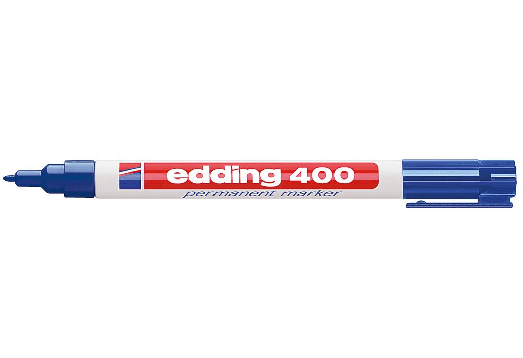 Edding 400 blau 1mm Rundspitze permanent