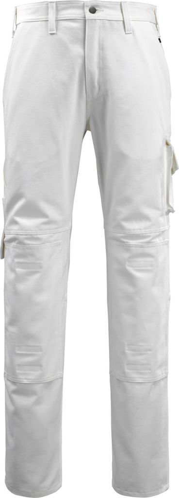 Mascot Hose mit Knietaschen Workwear 14579, Farbe:weiß, Größe:C50-kurz