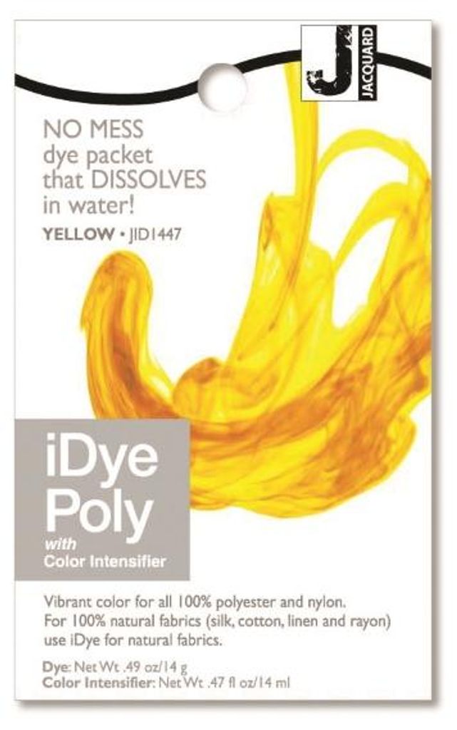 Jacquard iDye Poly, colorant textile en gel, 14 g, jaune, Image du produit 