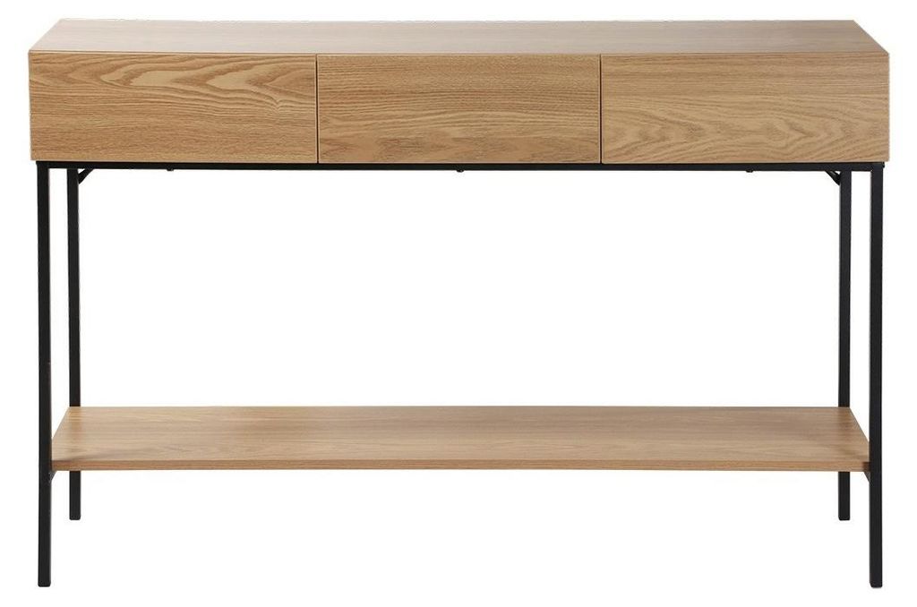 CALICOSY - Console 3 tiroirs avec 1 tabletteReproduction Image du produit 