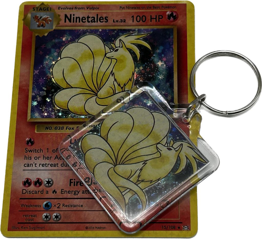 Pokemon Vulnona Schlüsselanhänger – Anhänger für Fans & Sammler