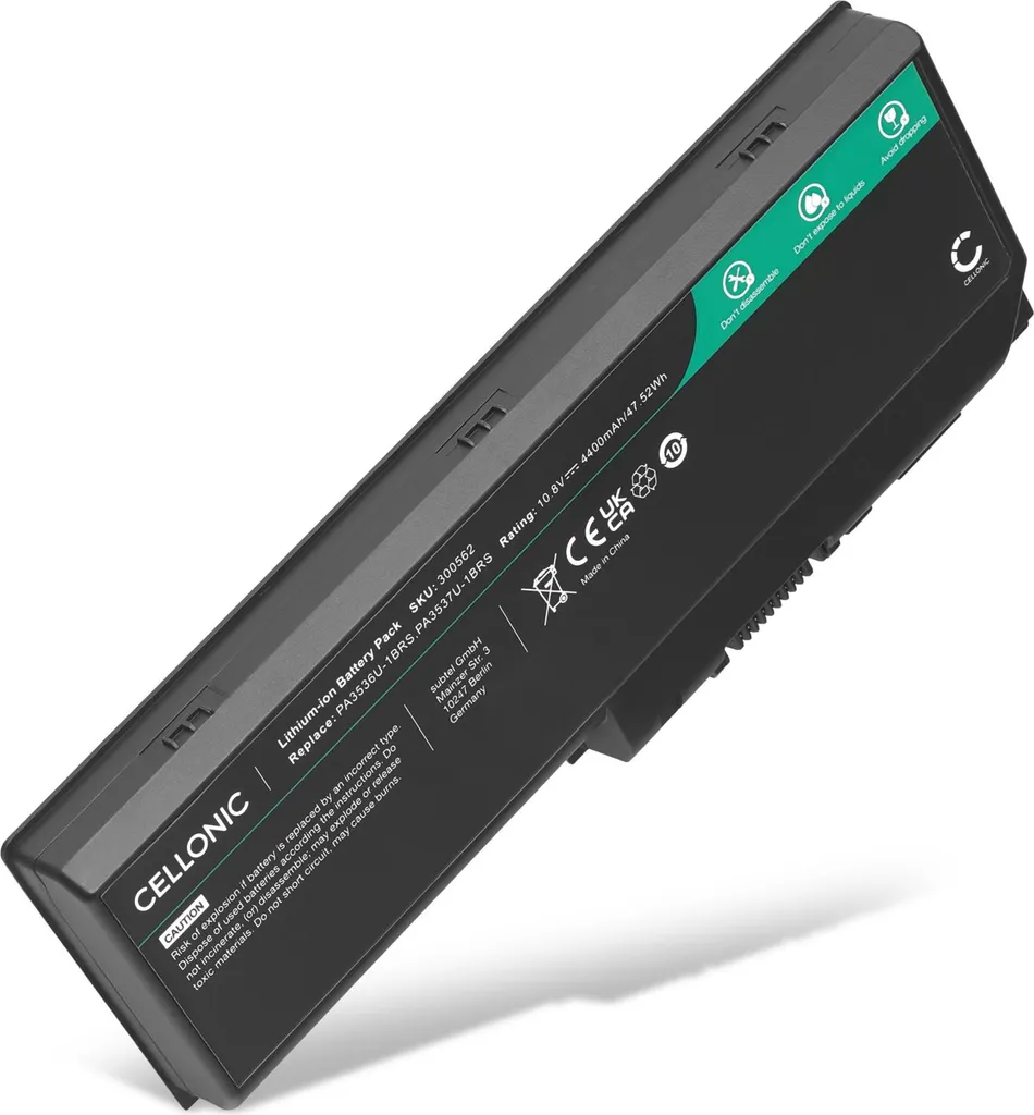 Miglior Batteria Toshiba Satellite L350 P200 P300 PA3536U subtel