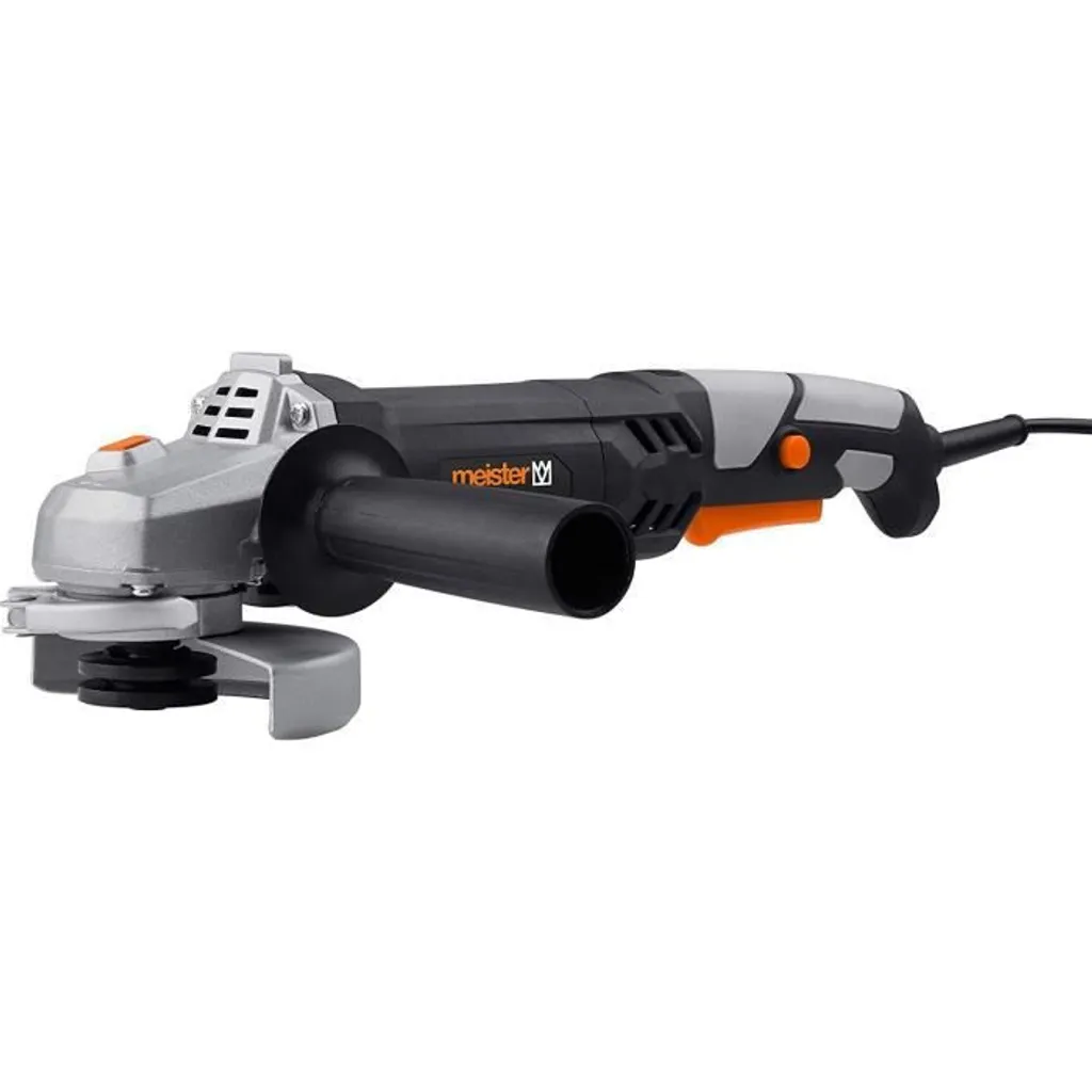 Meuleuse d'angle Meister 125mm 1100W : finissez vos coupes sans effort