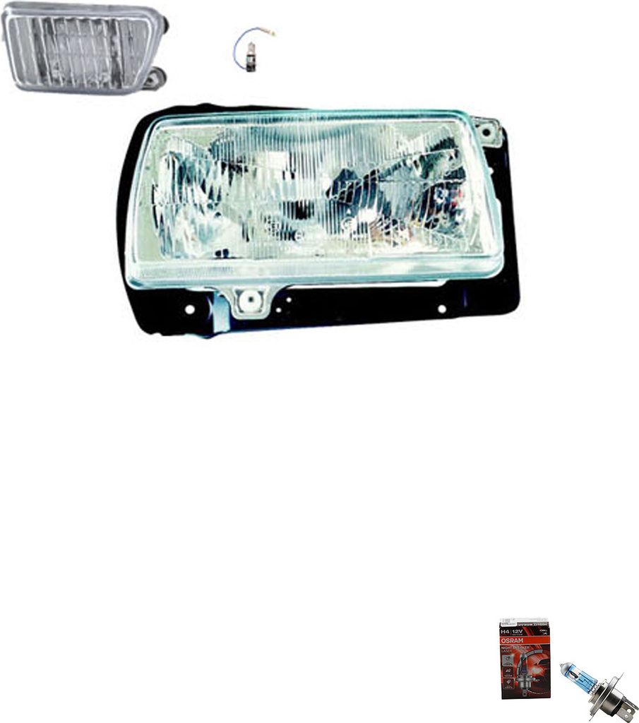 Johns, Scheinwerfer Osram Night Breaker Laser passend für VW Jetta II 19E 01/84-10/91L 165941017K 165941017 165941017A 165941017D 165941017E 19194...