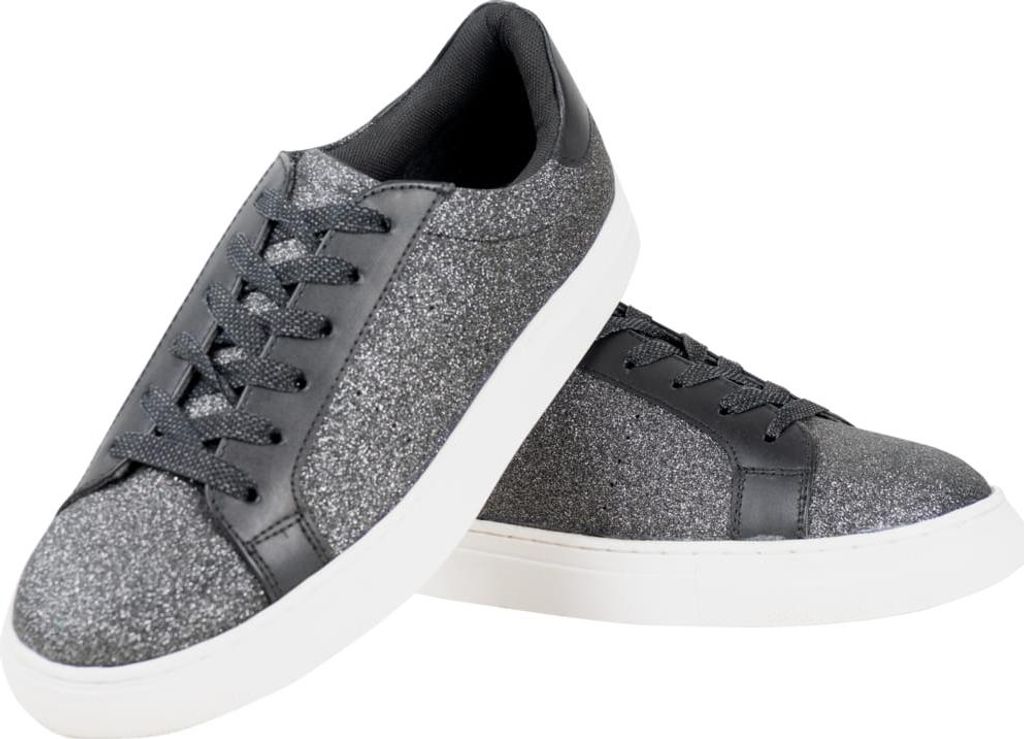 Sneaker Patrizia Damen schwarz Glitter 39
