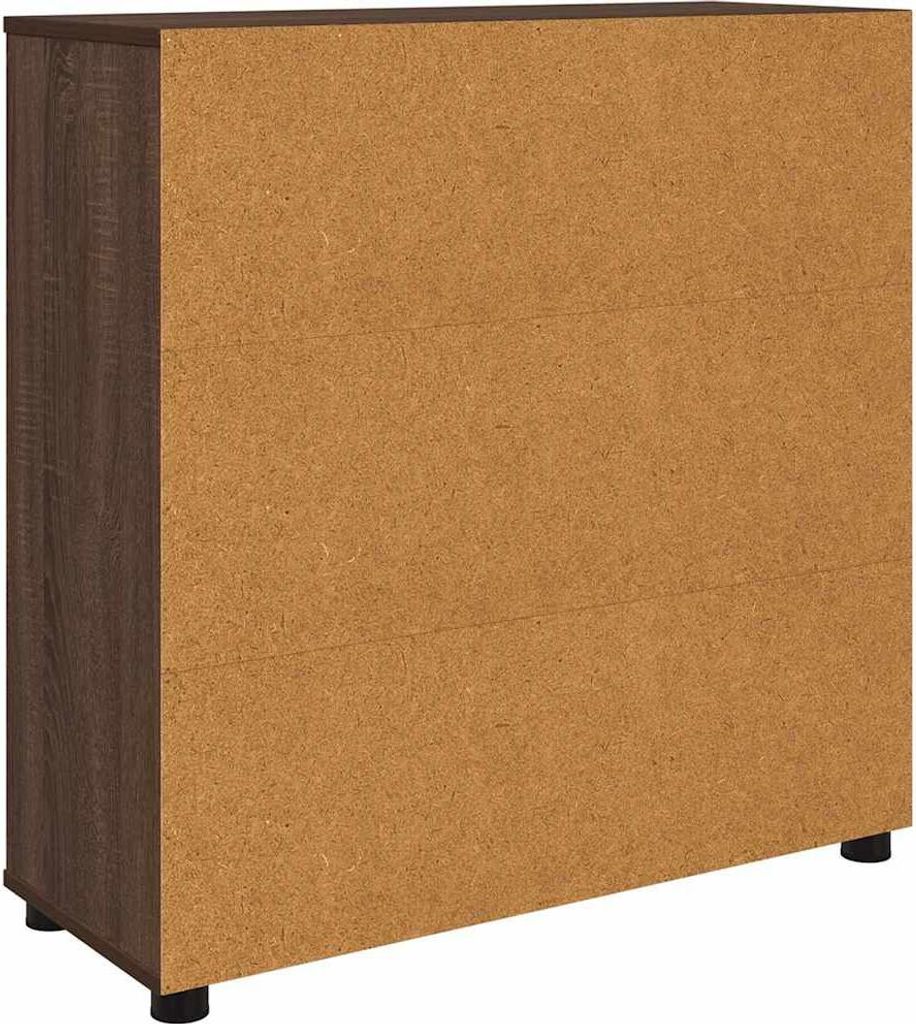 Aufbewahrungsschrank Braun Eichen-Optik 80 x 31 x 81 cm