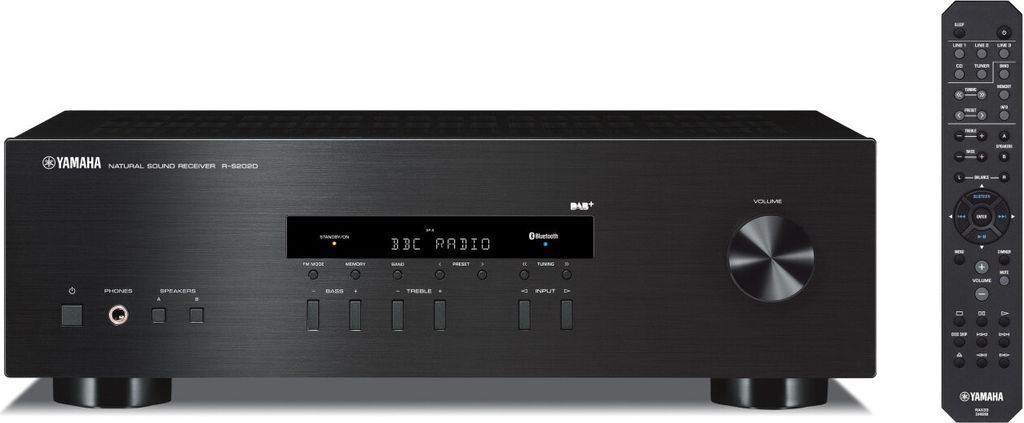 Yamaha R-S202D Receiver - Zwart Image du produit 