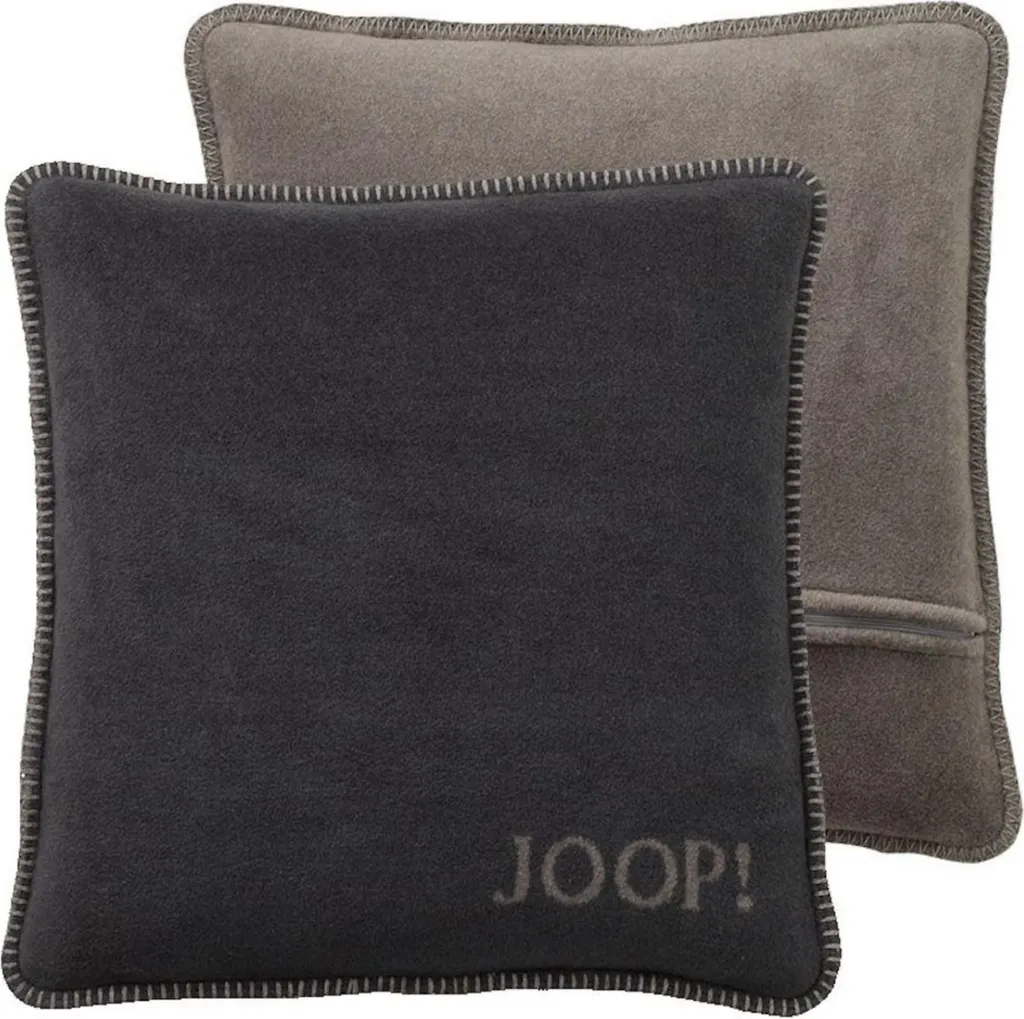 Housse de Coussin Joop ! 50x50 Anthracite-Taupe pour Salon Moderne