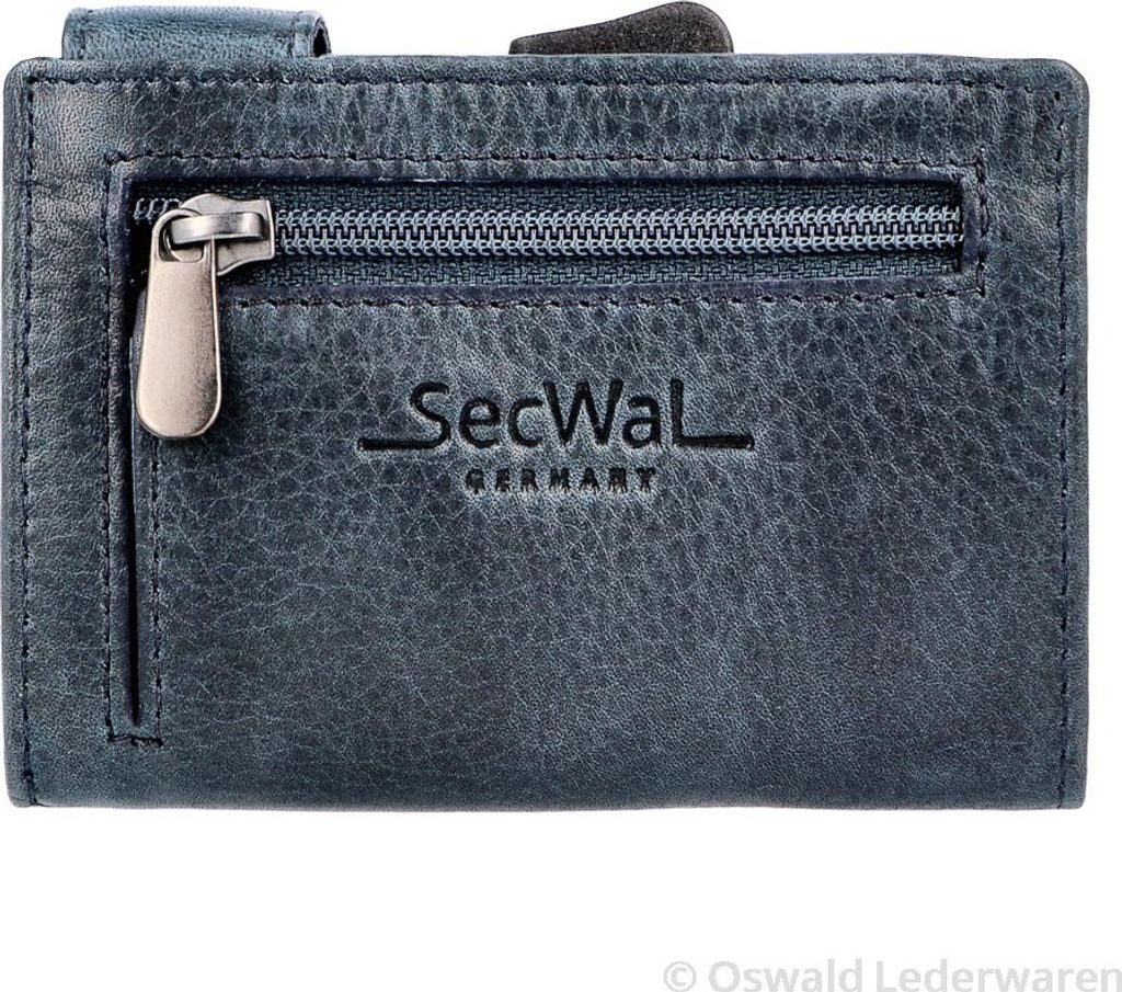 SecWal SecWal 1 Kreditkartenetui Geldbörse RFID Leder 9 cm Produktbild 