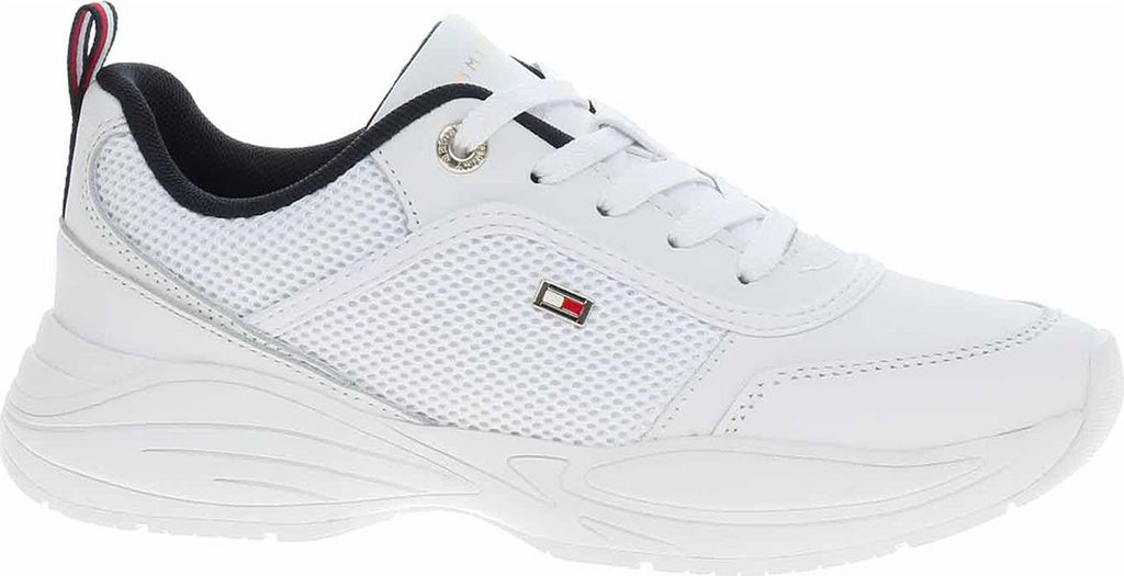 Damen Tommy Hilfiger FW0FW078180K5 Weiß-Raumblau 40 Produktbild 