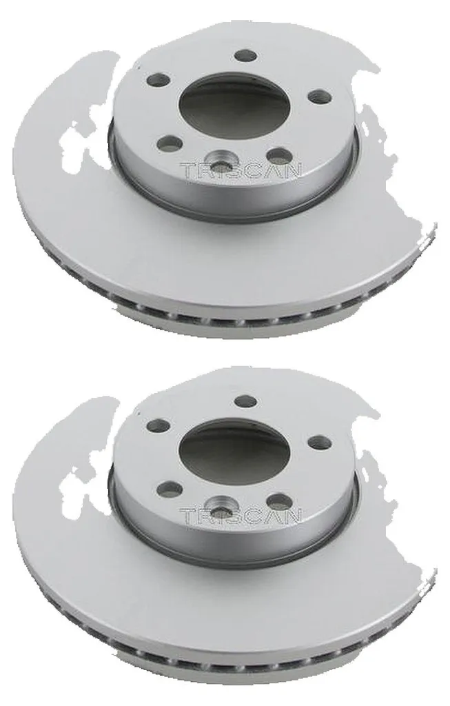 Jeu de disques de frein avant TRISCAN 308mm pour VW Touareg 7LA 7L6 7L7